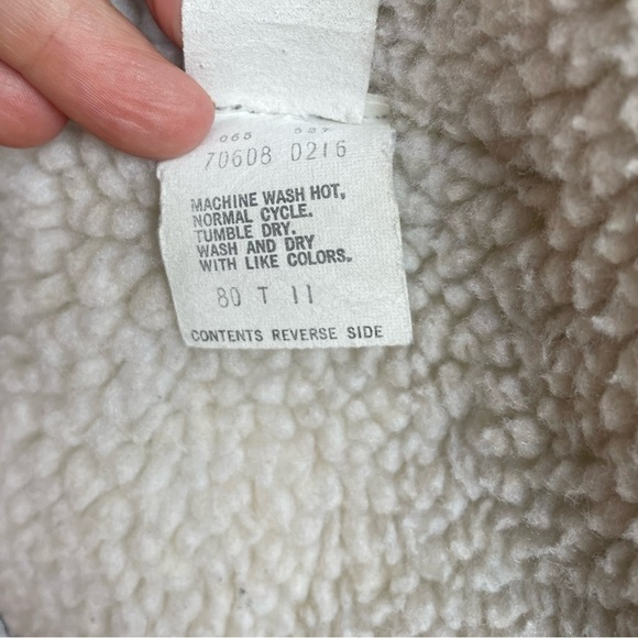 Vintage Levis Denim Jacket Mens Size 38R San Francisco Sherpa USA Trucker 70608 - Picture 8 of 9